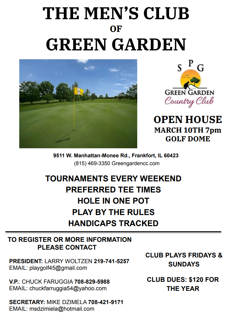 Men's League - SPG Green Garden Country Club